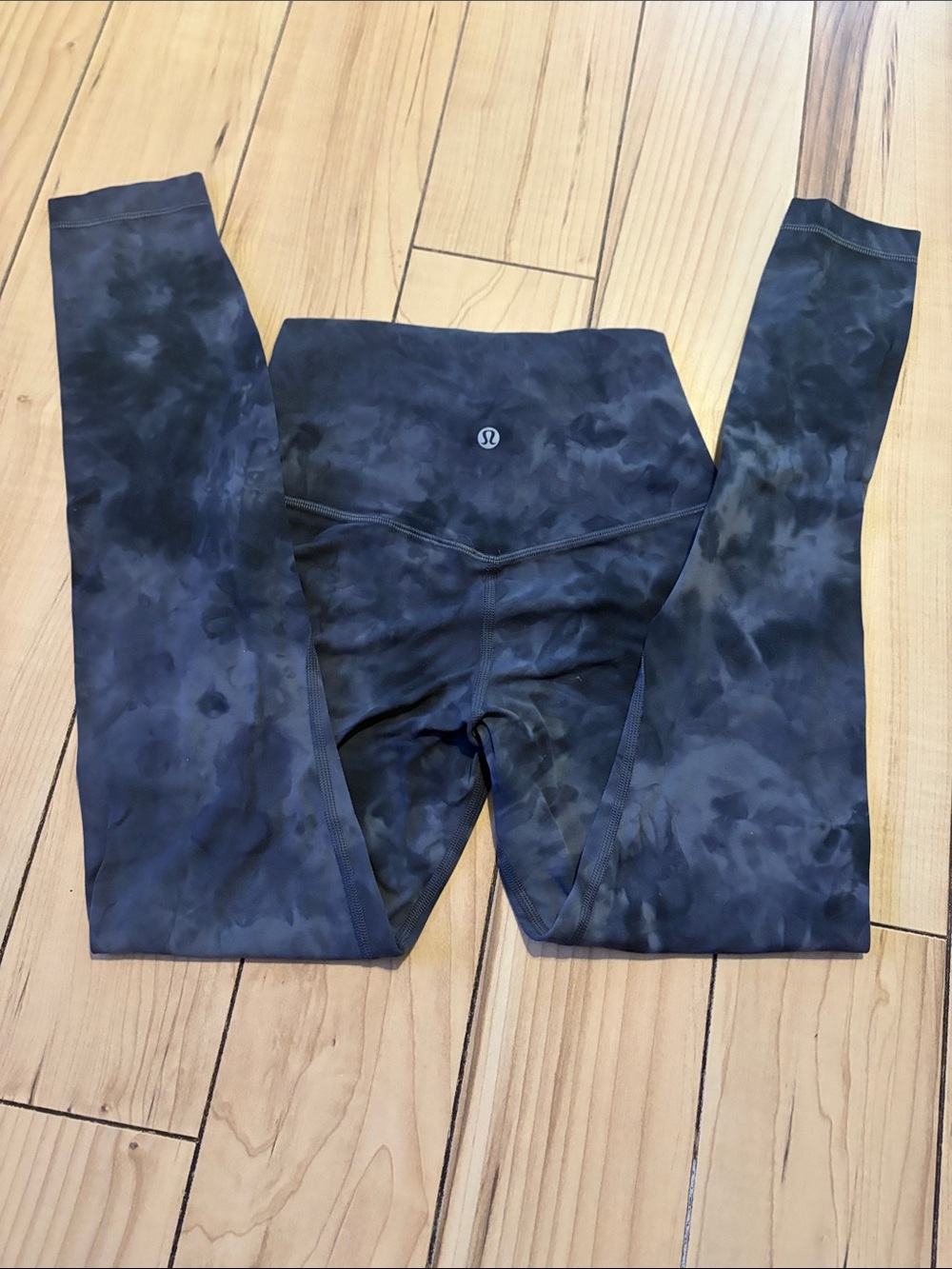 lululemon athletica Align Black Tie-Dye Leggings